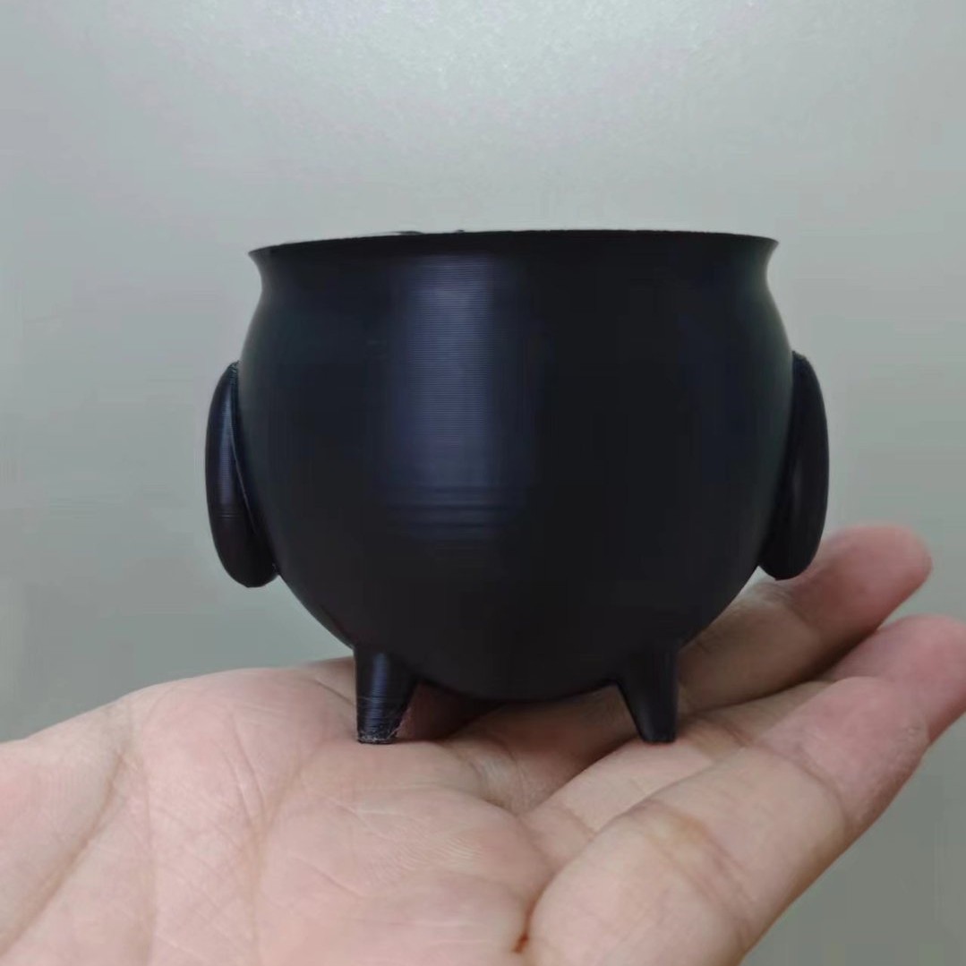 Witch Jar Candle Ornaments (Black Boiler-6.2x6.6x5cm)