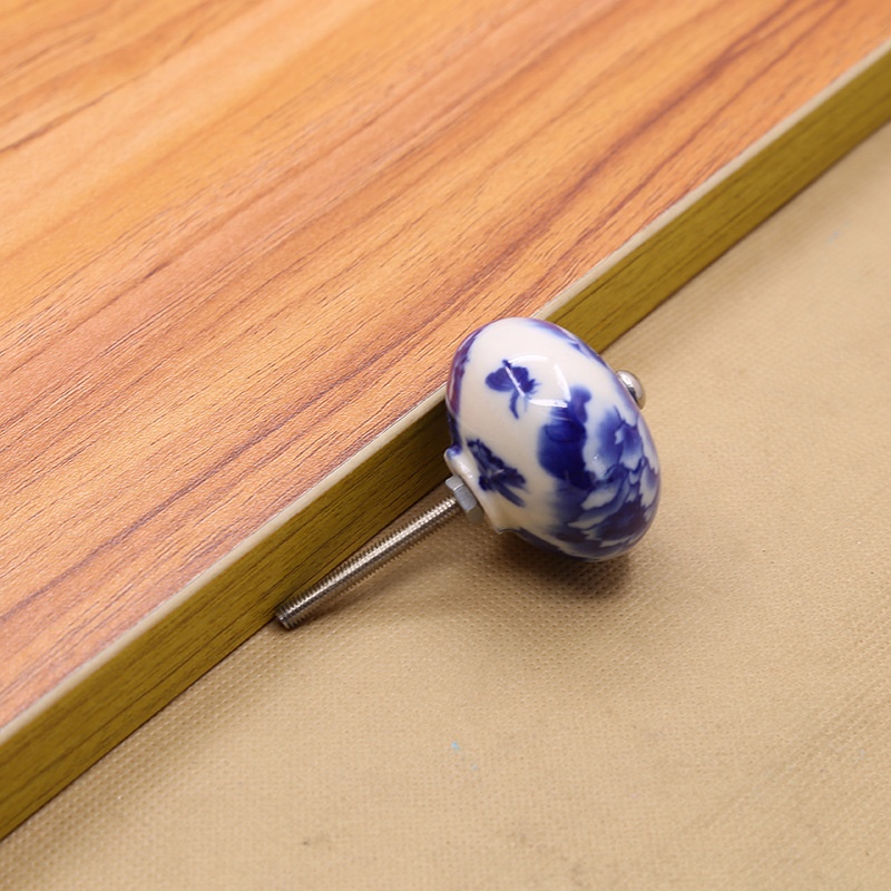 Title 12, Ceramic Handle Vintage Painting Art Drawer Cabi...