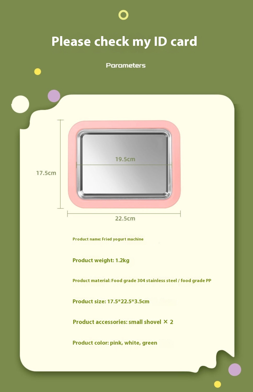 Title 1, Fried Ice Machine Small Household