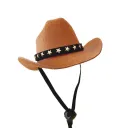 Brown Xingx Velvet Band