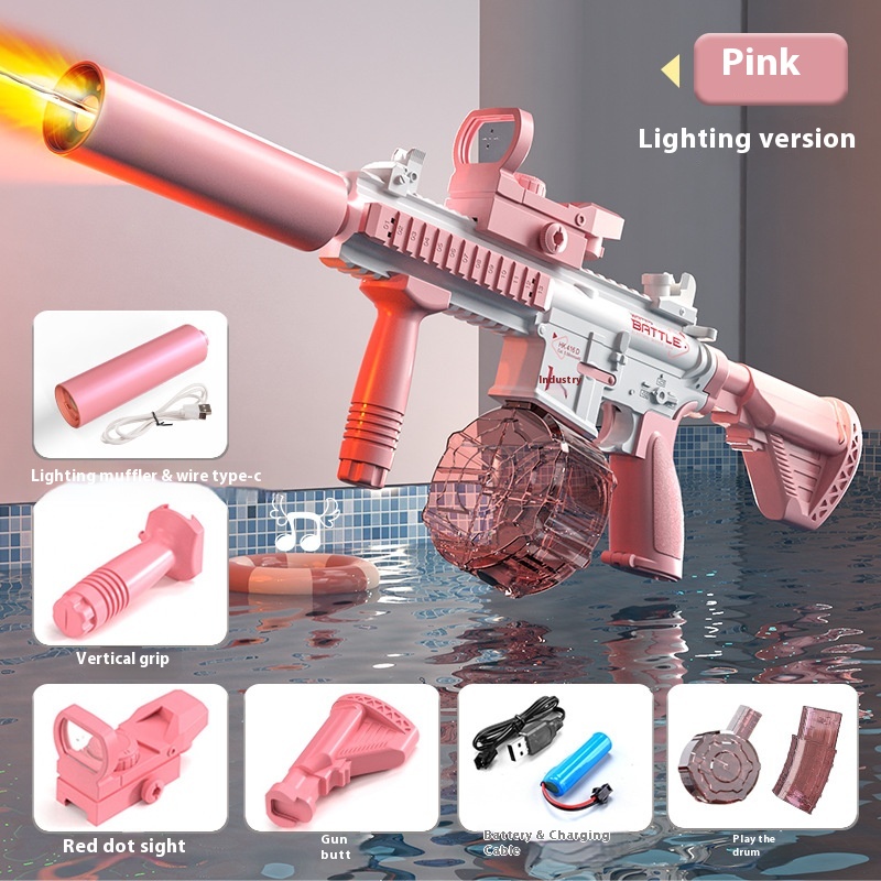 M416 Water Gun Pink