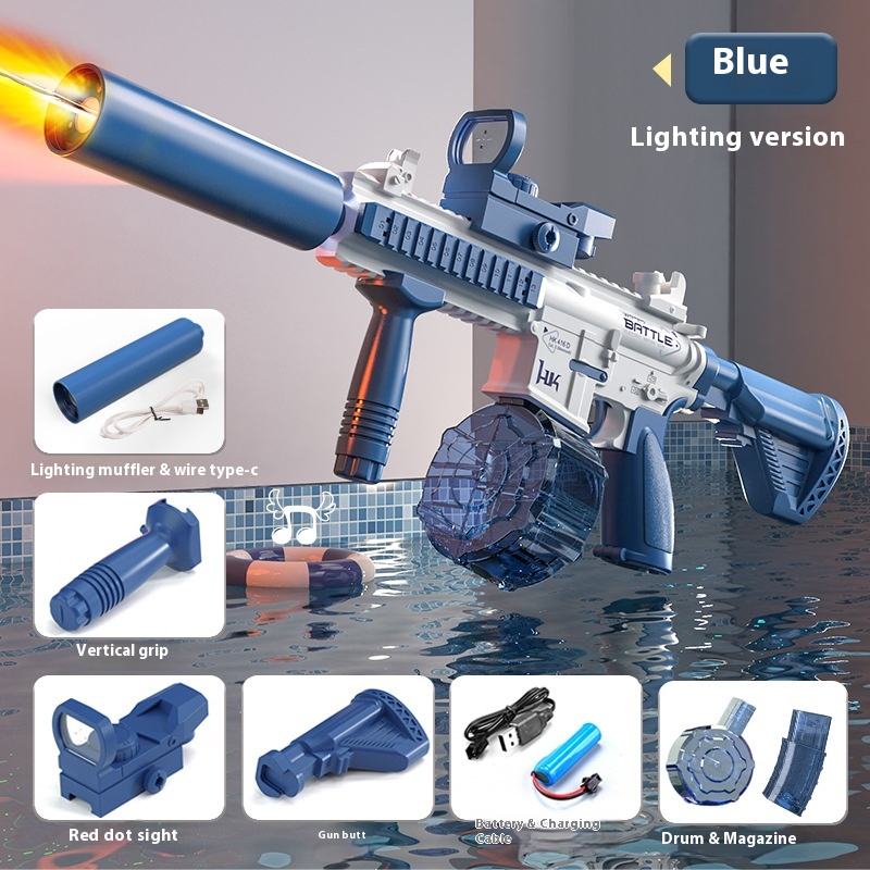 M416 Water Gun Blue