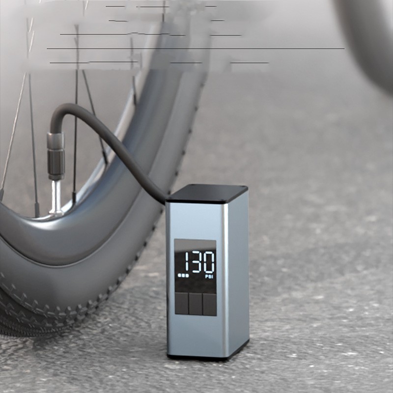 Title 2, Mini Inflador Eléctrico Portátil para Bicicleta