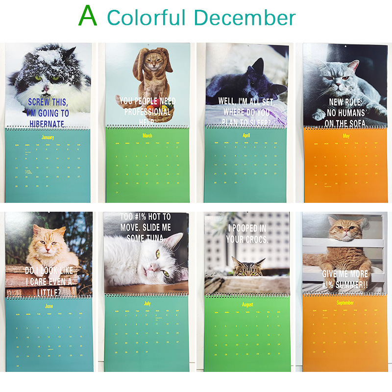 Title 4, Angry Cat Calendar Home Furnishings