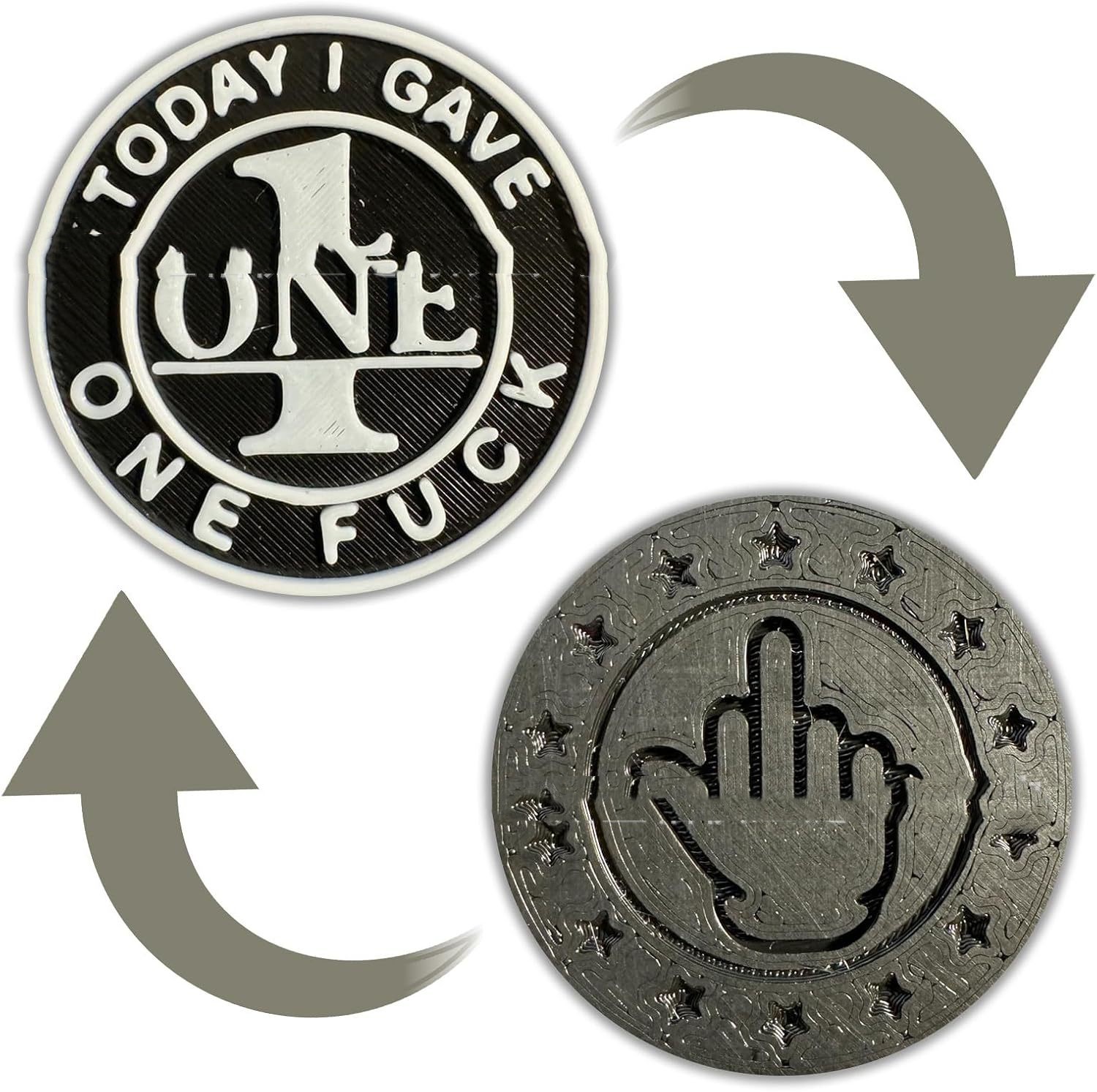 Title 3, Flip Coin With Middle Finger