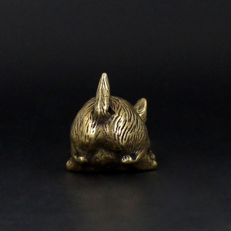 Title 10, Brass Fortune Kitty Home Office Desktop Small O...