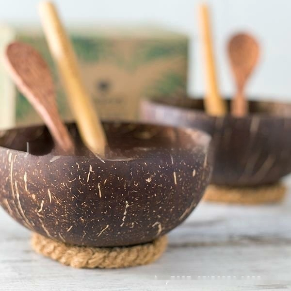 Title 2, Vietnam Coconut Shell Charcoal Bowl Creative Ho...