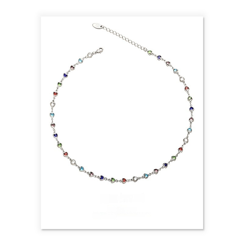 Small White Gold Necklace