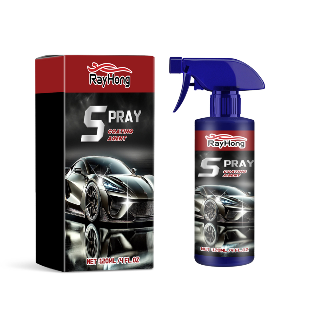 Car polishing spray
