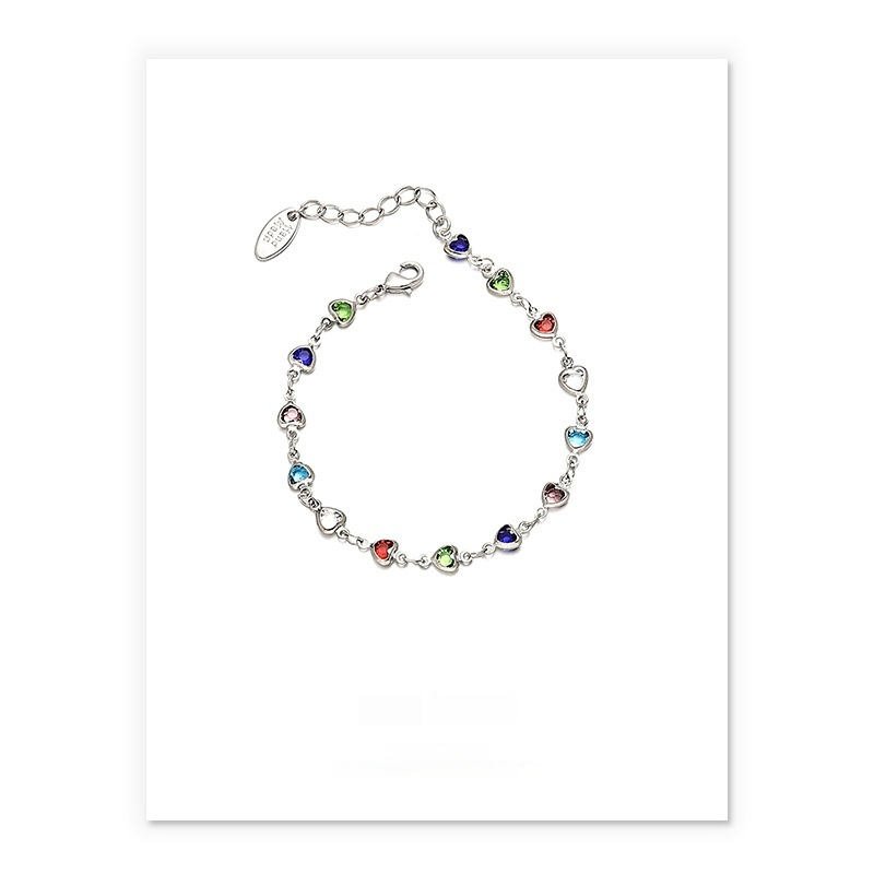 Small White Gold Bracelet