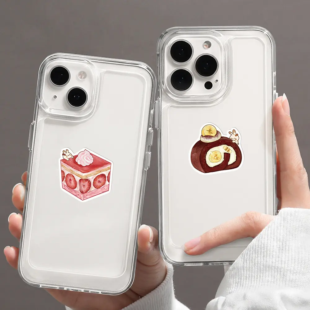 40 Original Hand-painted Cartoon Dessert Painting Phone