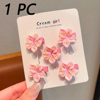 S Peach Blossom Pink Clip