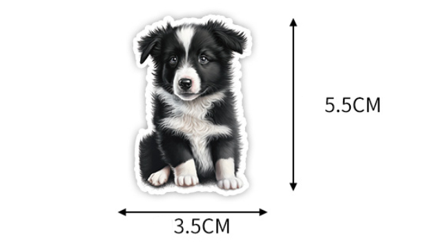 Realistic Dog Stickers | HUGE Set 100Pcs