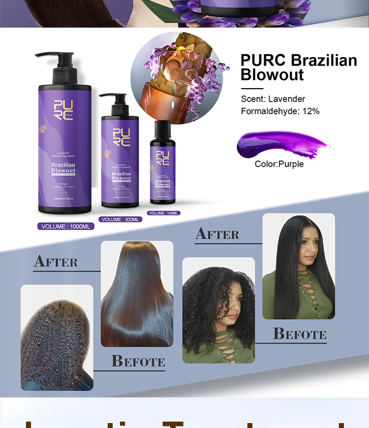 Title 2, Straightening Softening Repair Manic Lavender H...