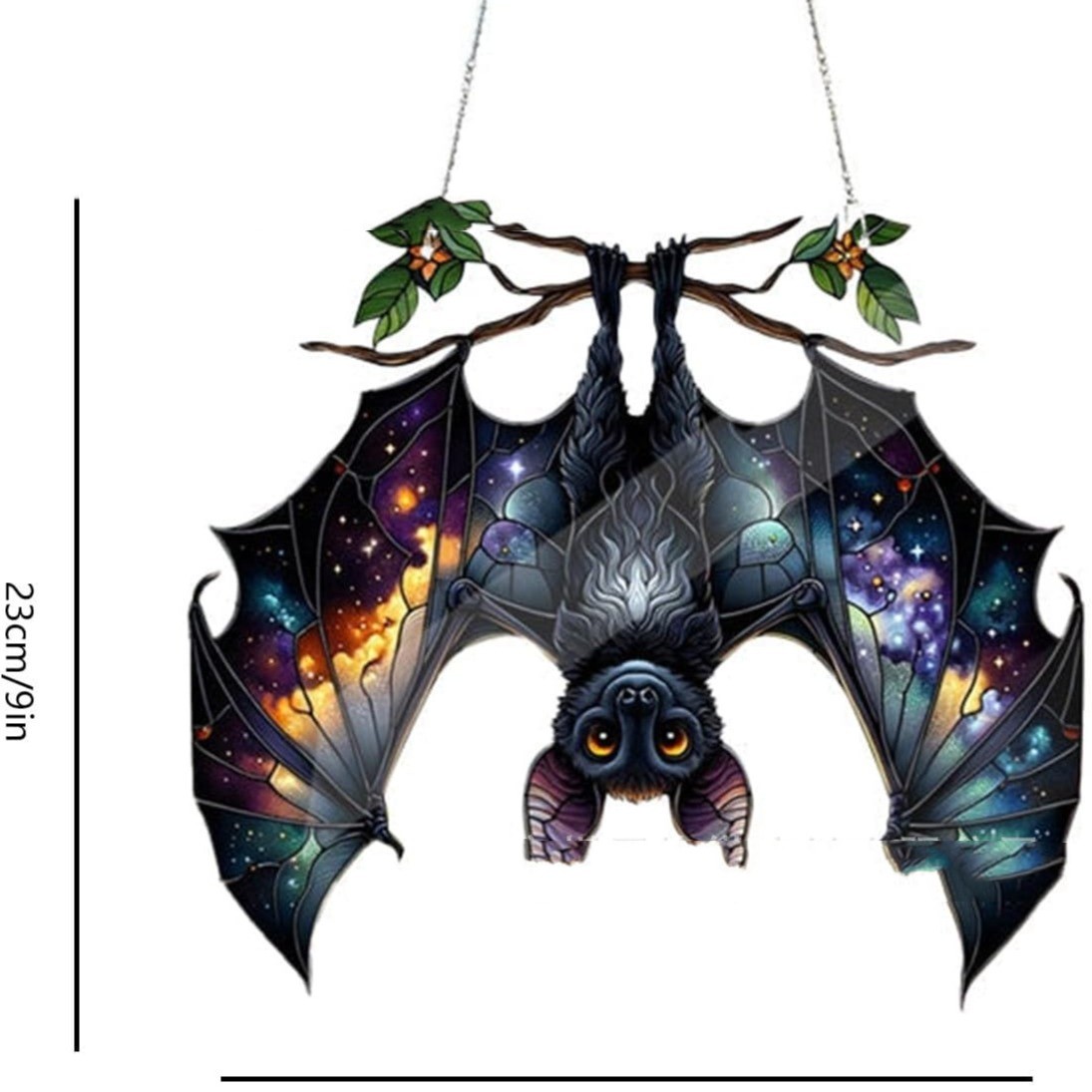 Halloween Bat Pendant Window Decoration (A9cm)