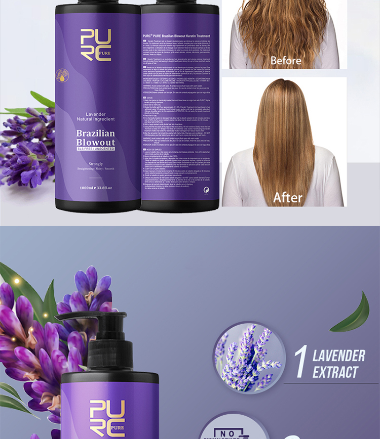 Title 5, Straightening Softening Repair Manic Lavender H...