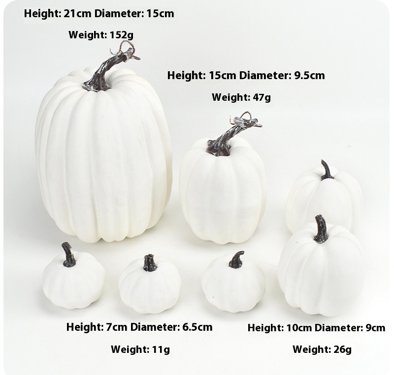 Title 2, Foam Pumpkin Halloween Ornaments Decoration Props