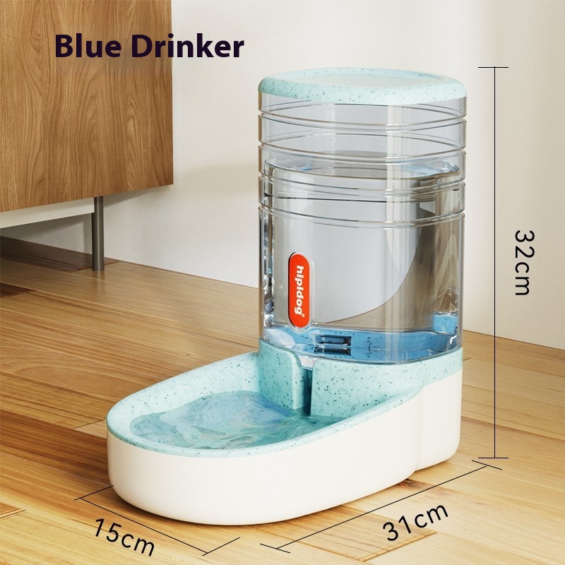 Blue water dispenser