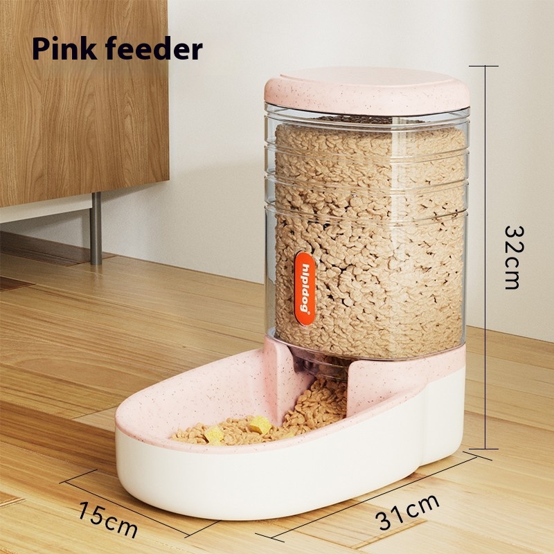 Pink feeder