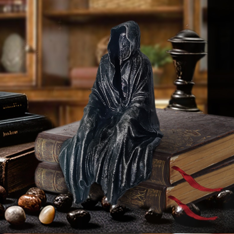 Title 5, Black Robe Gothic Desktop Decoration