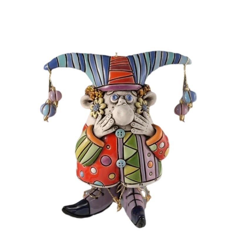 Title 3, Color Clown Bell Decorative Jewelry