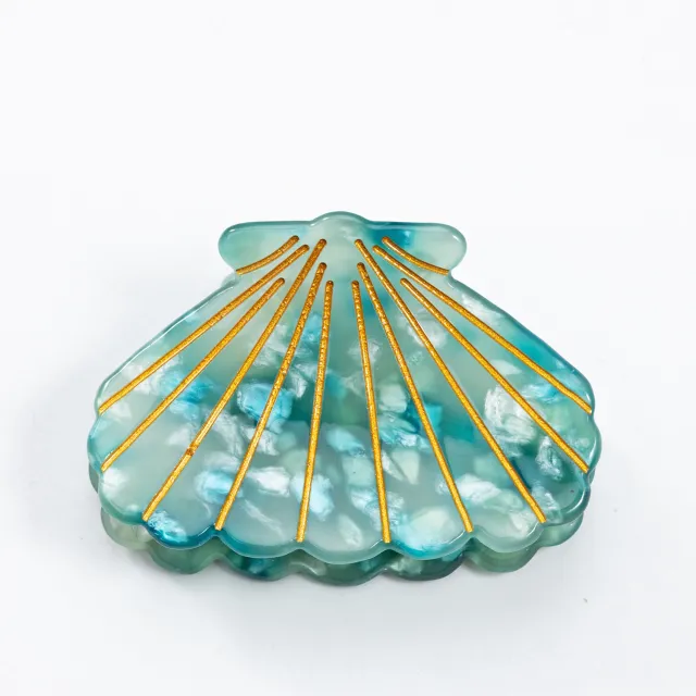 Small Shell Grip Hair Headdress Barrettes A15210 - Shop at LoveMi