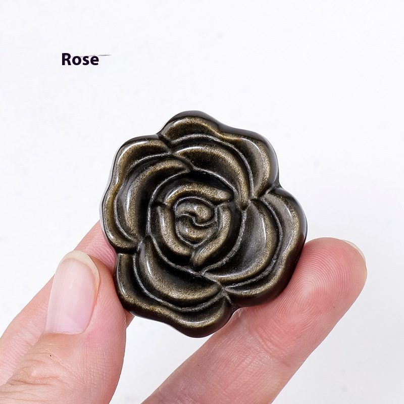 Gold Obsidian Rose