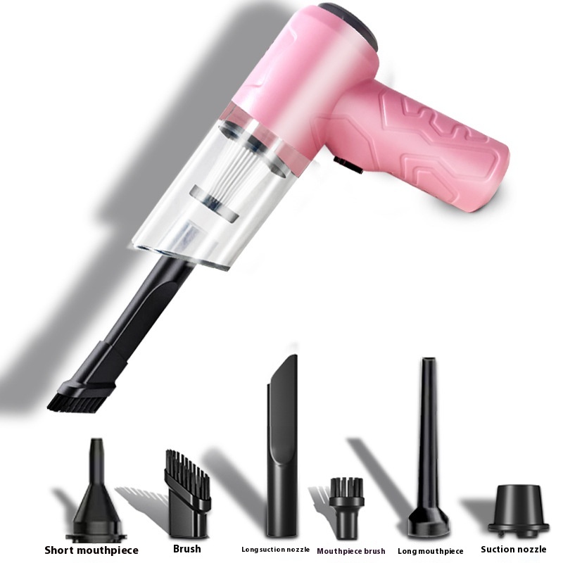 Pink Wireless Suction 1200 MA