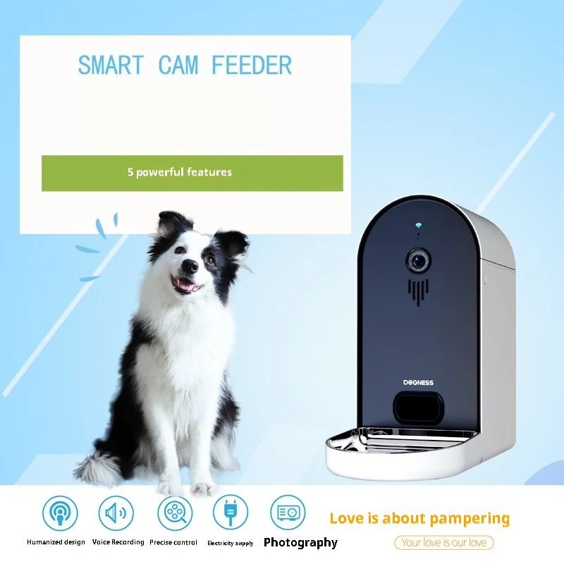 Smart Pet Feeder Automatic Feeding Remote Monitoring
