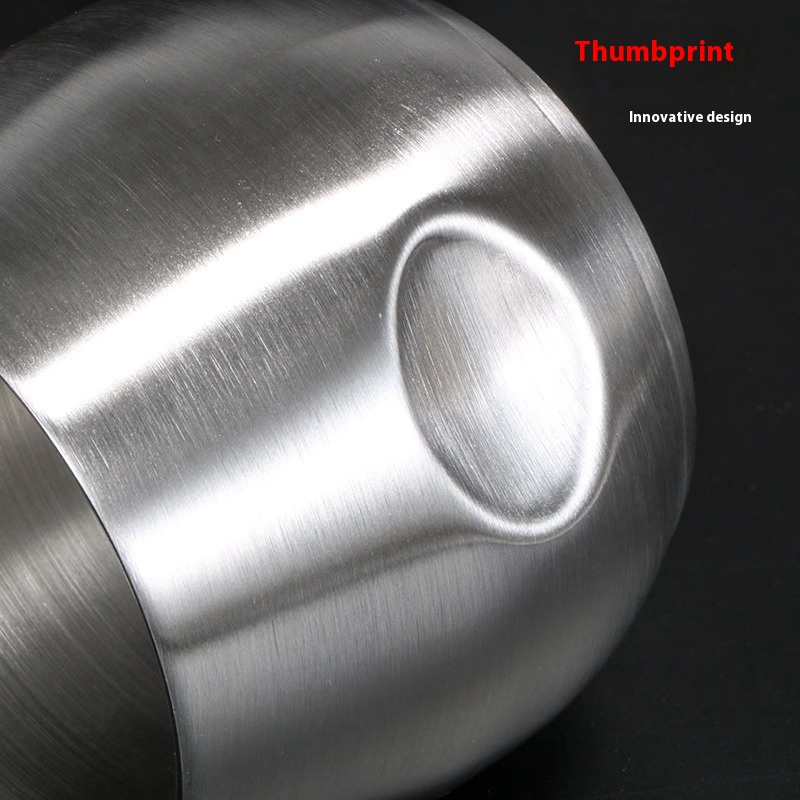 Double Layer 304 Anti-Fall Cup Creative Coffee Cup