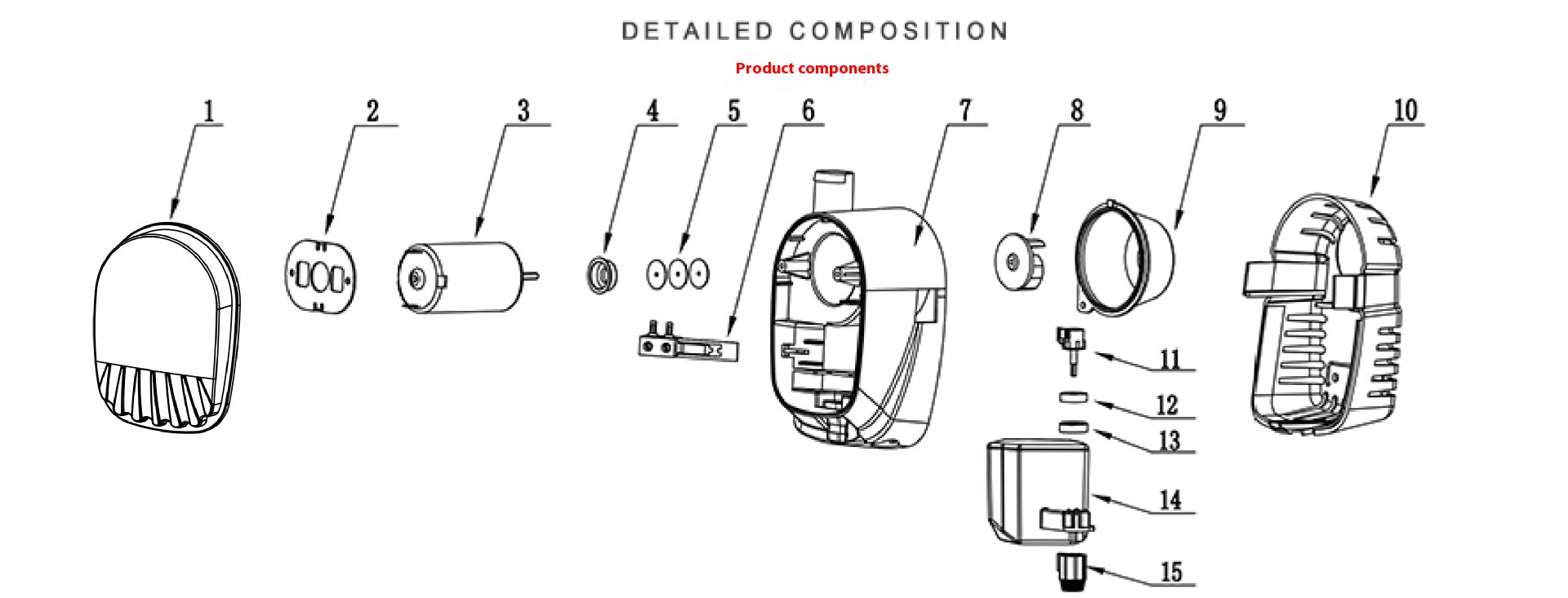 Title 3, 12V Small Diving Automatic