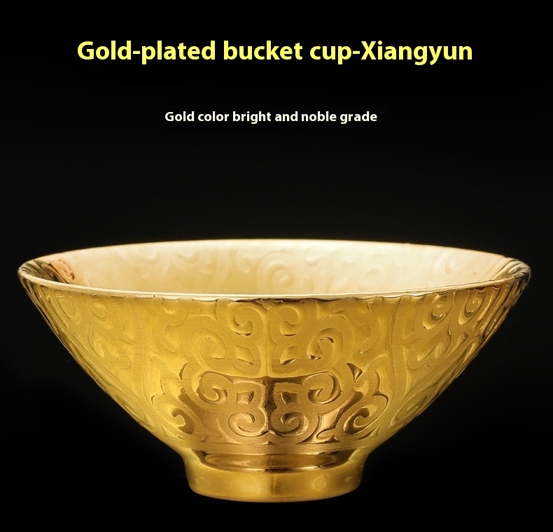 Title 18, Blue Kirin Gilding Temmoku Cup Kung Fu Tea Set ...