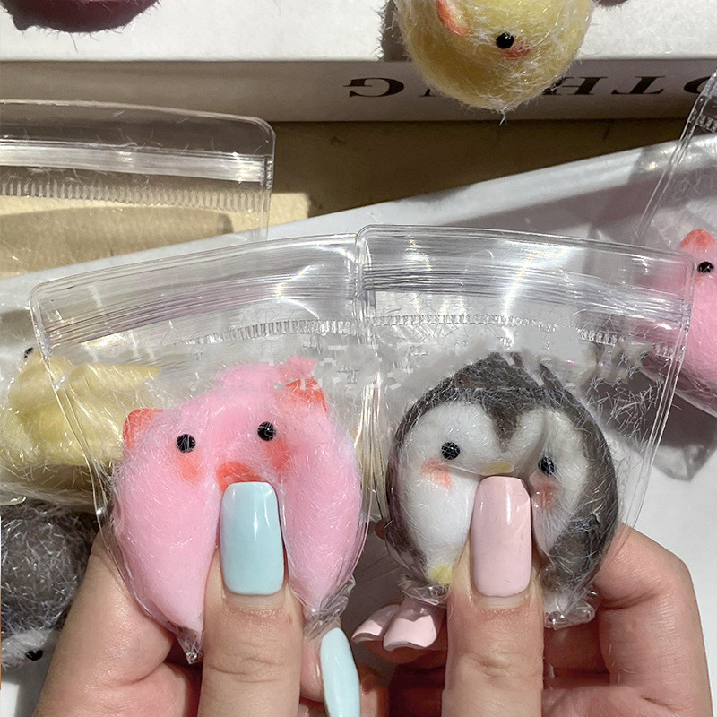 Cute Penguin Squishy Toy | Fluff Silicone Kawaii Toy
