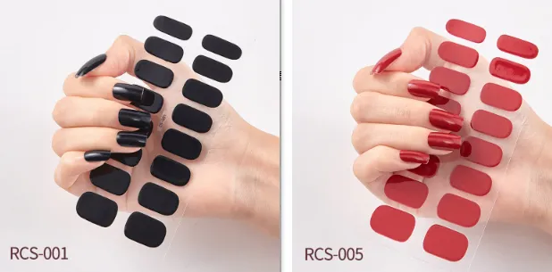 Simple waterproof nail stickers Set3 - Shop at LoveMi