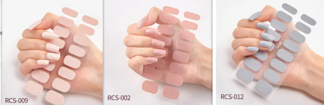 Simple waterproof nail stickers Set7 - Shop at LoveMi