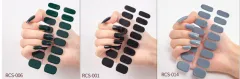 Simple waterproof nail stickers - Set8 - View 1