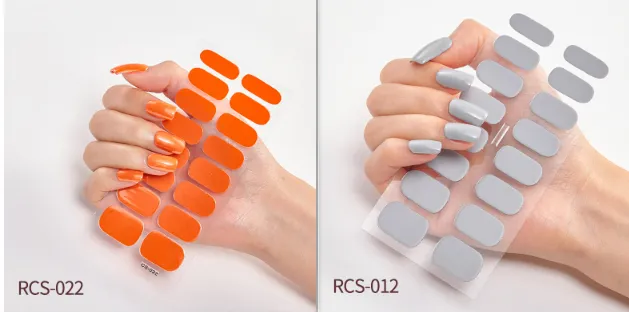Simple waterproof nail stickers Set13 - Shop at LoveMi
