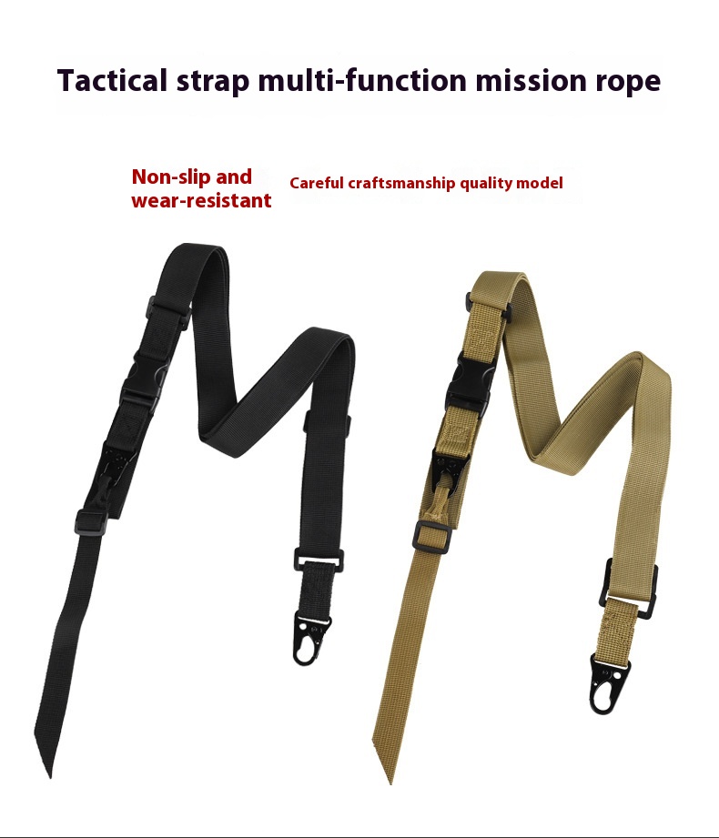 Title 3, Outdoor Equipment Army Crossbody Nylon Sling Strap