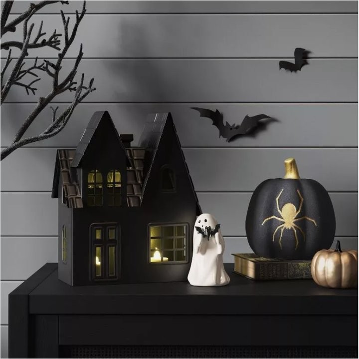 Title 1, Take Pumpkin Bat Ghost Small Ornaments