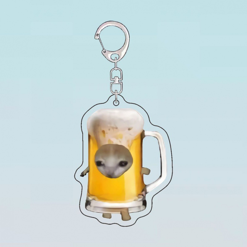 Beer cat head