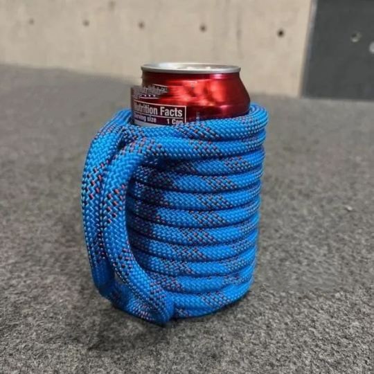 Title 3, Recycled Rock Climbing Rope Can Cozy