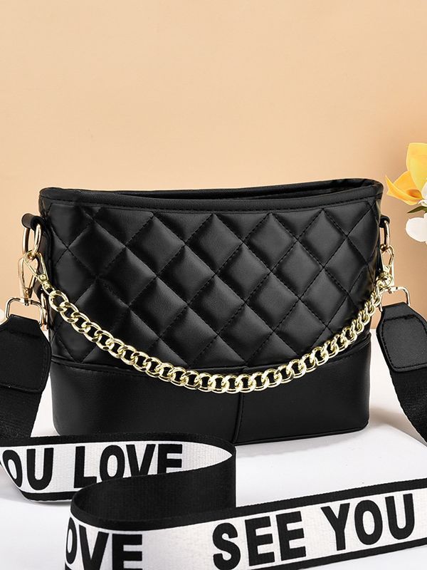 Fashionable And Versatile Crossbody Bag Black - Shop at LoveMi
