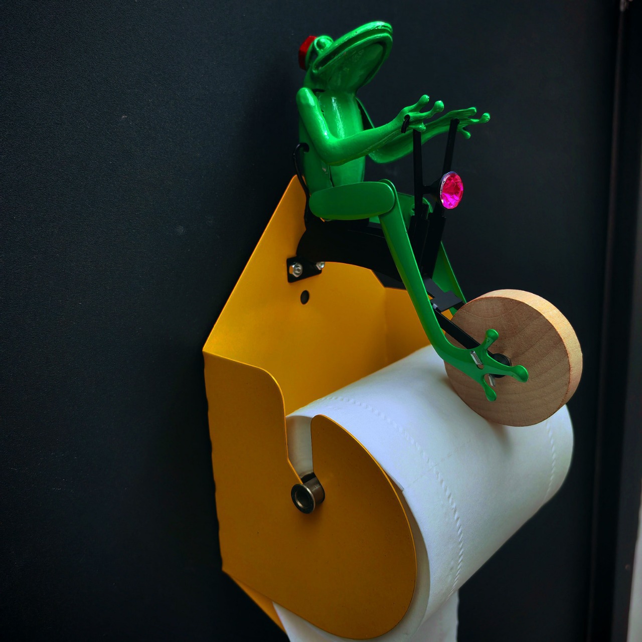 Title 3, Frog Tissue Holder New Creative Toilet Paper Ho...