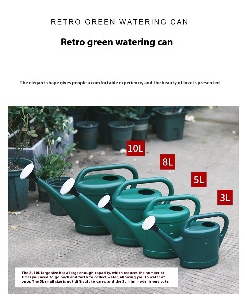 Title 3, Garden Vegetables Watering Pot Dual-use Plastic...