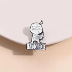 Funny Brooch Metal Korean Version - Brooch - View 1