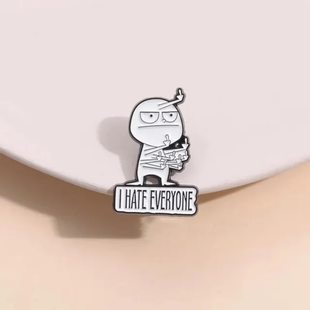 Funny Brooch Metal Korean Version Brooch - Shop at LoveMi