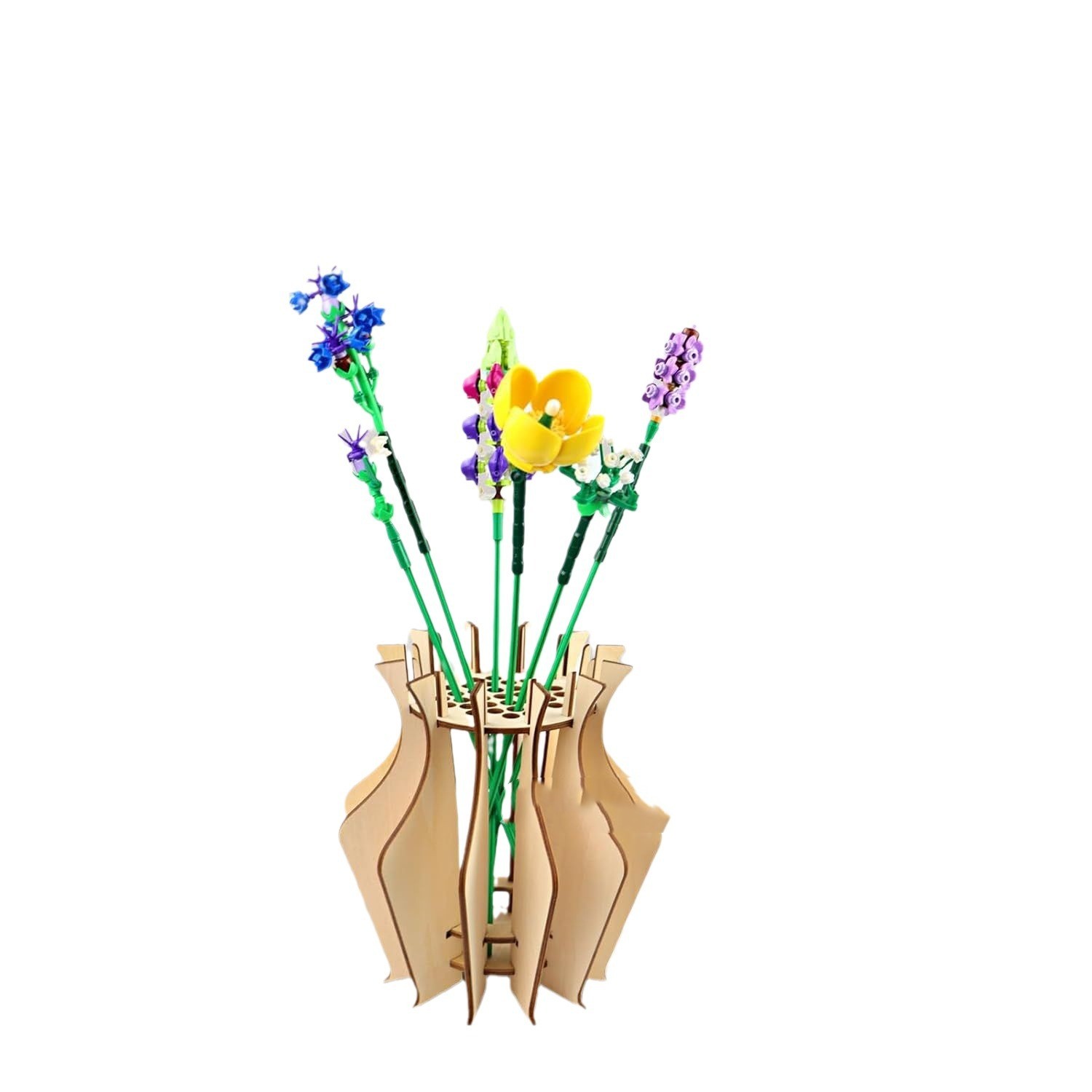 Title 4, Wooden Puzzle Vase Home