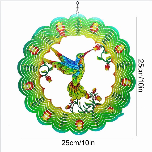 Title 2, Metal Wind Rotator Hanging