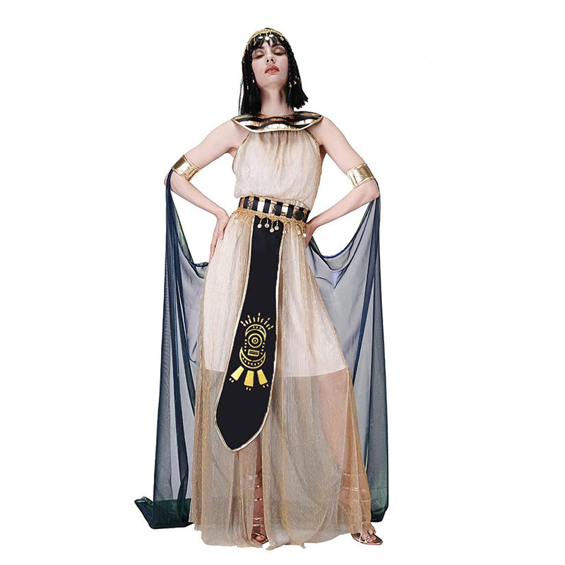 Ancient Egypt Cleopatra Halloween Cosplay Costume