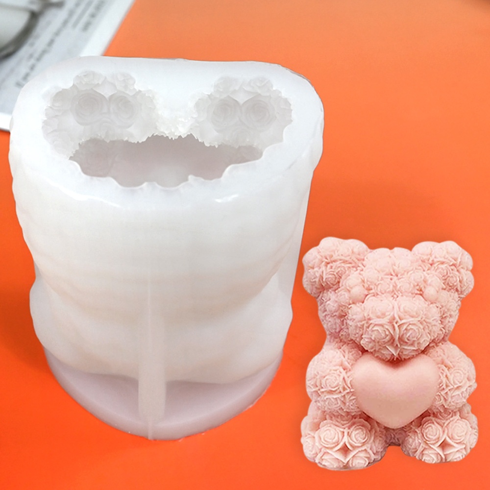 Title 4, Love Bear Squeezing Toy Silicone Mold